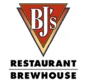 BJ's Restaurant Brewhouse logo design.