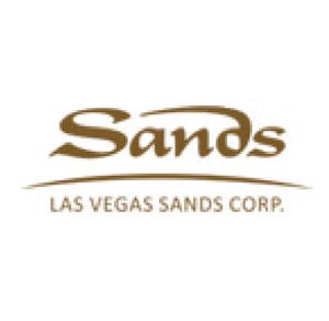 Las Vegas Sands Corp. logo in brown.