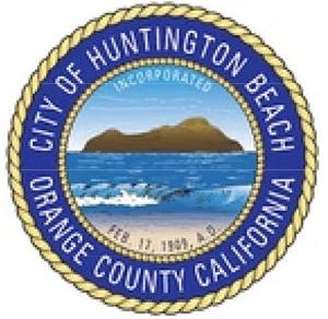 Seal of Huntington Beach, Orange County, California.